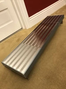 Subzero Fridge Freezer Grill Part W/ Frame , Hinges & Plinth New! (Slight Dent) - Picture 1 of 8