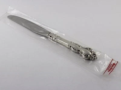 Cuchillo de Plata de Ley Barroco Español Reed & Barton - 9 1/4" - Nuevo Foto 1 de 2