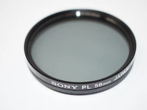 Sony 58mm PL Polariser Filter - Picture 1 of 1