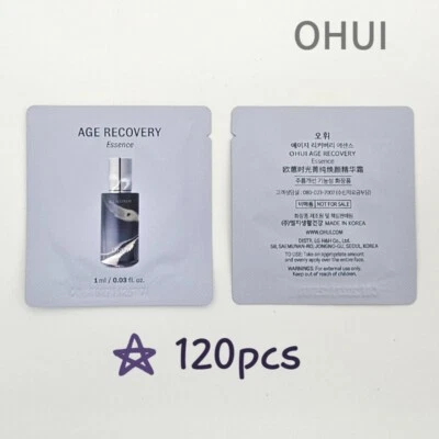 OHUI Age Recovery Essence 1ml x 120pcs (K-BEAUTY) + Regalo de 1 hoja mascarilla Foto 1 de 3