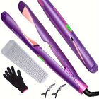 Twist Flat Iron Curling Iron In One, Hair Straightener And Curler, Dual Voltage
