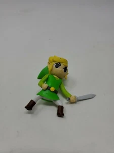 World of Nintendo LINK Figure 2.5" Jakks Pacific Zelda The Wind Waker WoN 1-2 - Picture 1 of 10
