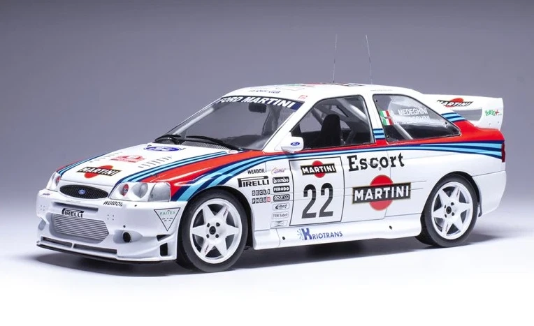1/18 FORD ESCORT WRC #22 SANREMO 1998 MEDEGHINI CAPOFERRI IXO 18RMC171B - Immagine 1 di 1