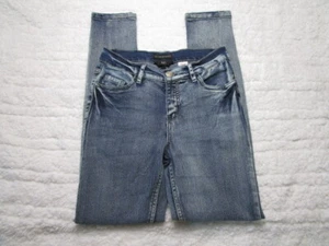 Silver Jeans Girls Jeans Amy Size 14 Acid Wash Mid Rise Adjustable Waist Youth - Picture 1 of 8