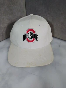 Ohio State OSU White Buckeyes Baseball Cap - Picture 1 of 5