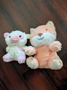 Valentinstag KUH rosa Herz Plüsch Puppe und Funken Fuchs - Bild 1 von 4