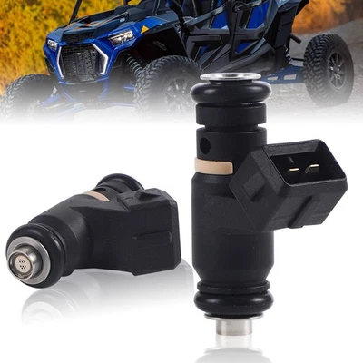2X Fuel Injectors 2521718 for Polaris RZR XP4 XP TURBO EPS S 2017 2018 2019-2020 - Image 1 of 4