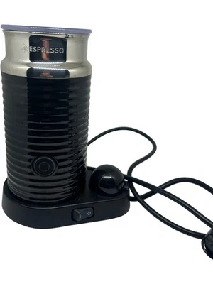 Nespresso Aeroccino 3 Milk Frother Black Electric Coffee Foam Maker - Image 1 of 4