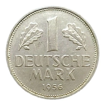 Alemania - 1956F One Mark AU - (INV1512) - ¡Sobre sin circular!! Foto 1 de 2