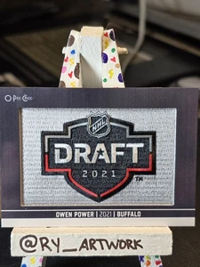 UD O-Pee-Chee 2024/25 - 1st Round NHL Draft Patch - Owen Power - Picture 1 of 2