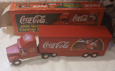 Remolque semirremolque tractor caravana vacaciones Navidad Coca-Cola 1998 Foto 1 de 4