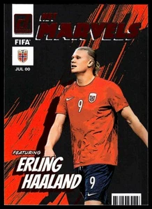 2022-23 Donruss Net Marvels Orange Erling Haaland Norway #17 Soccer - Picture 1 of 2