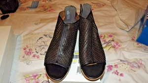 TAMARIS SANDALETTE SIZE 42 NEW IN BOX BLACK - Picture 1 of 7