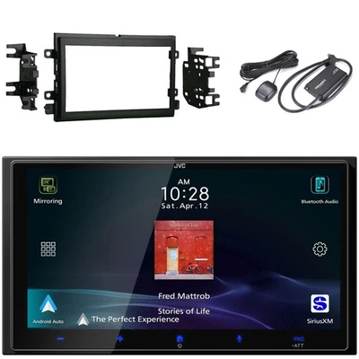 JVC KW-M795BW Bluetooth HDMI Input Receiver, Vehicle Tuner Kit, Install Kit Foto 1 de 4