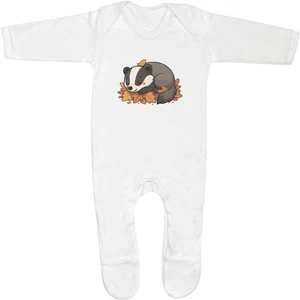 Baby Strampler Jumpsuits / Schlafanzüge "Sleepy Badger" (SS056700) - Bild 1 von 24