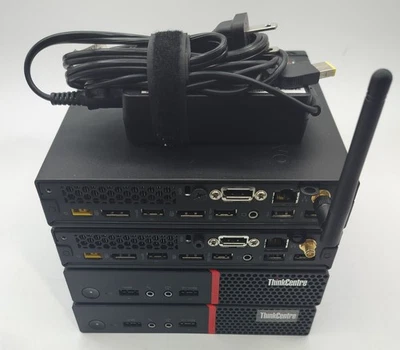 Lenovo ThinkCentre M715Q Tiny Ryzen 3 Pro 2200GE 16GB 256GB SSD WiFi Win 10 Pro Foto 1 de 3