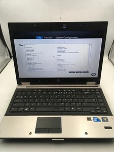 HP ELITEBOOK 8440P - BOOTS TO BIOS - INTEL I7 M460 - 6GB RAM - 14" -READ DESC-BB - Picture 1 of 8