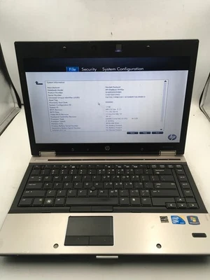 HP ELITEBOOK 8440P - BOOTS TO BIOS - INTEL I7 M460 - 6GB RAM - 14" -READ DESC-BB - Image 1 of 4