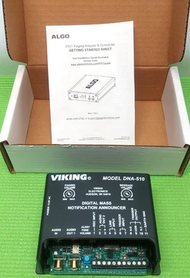 Anunciador digital de notificación masiva Viking Electronics DNA-510 13,8 V AC Foto 1 de 4
