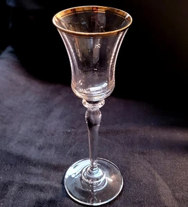 Mikasa Jamestown Gold Trim Water Goblet Excellent Multiples Available - Picture 1 of 2