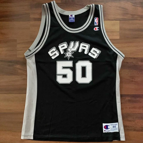 VTG Champion NBA David Robinson San Antonio Spurs Jersey Mens Size 44 (MINT) Cover