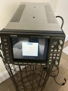 Leader LV-5700 Multi SDI Waveform, Vectorscope, Audio Monitor Working - Picture 1 of 15