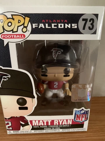 NFL POP MATT RYAN ATLANTA FALCONS Vinyl Figure #73 RED JERSEY Cover