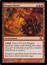 DRAGON ROOST ~mtg NM 10th Edition Rare x1