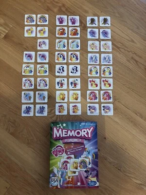 My Little Pony 2013 Memory Game 3+ See Description & See Photos Missing 1 Card - Image 1 of 4