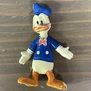 Vintage - Disney - Donald Duck Figure - 2.5" Tall - Wire skeleton for posing - Picture 1 of 5
