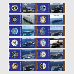 12 Matchbooks. United States Navy. Aircraft carriers. Collector Matchbooks. - Picture 1 of 1
