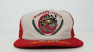 Vintage Snap On Tools Winner's Circle Rick Mears Trucker's Cap Made in USA - Picture 1 of 8