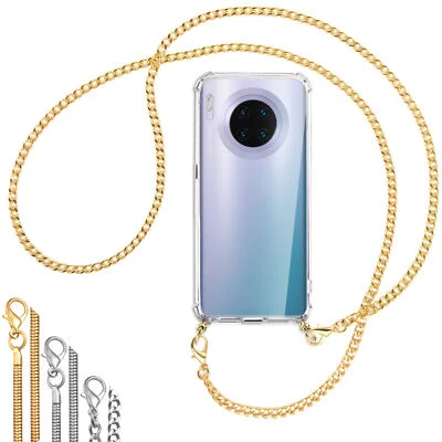 Collana (Catena in metallo) per Huawei Mate 30 Pro Cover protettiva Custodia  co - Immagine 1 di 4