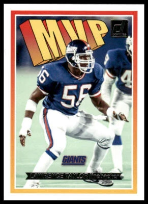 2018 Donruss #MVP-19 Lawrence Taylor MVP New York Giants - Image 1 of 2