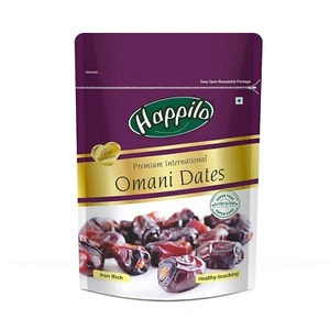Happilo Premium International Omani Dates 250g Rich in Vitamins & Minerals FS - Picture 1 of 7
