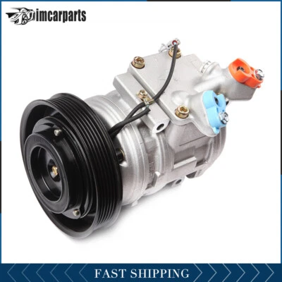 Compresor de aire acondicionado y embrague CO 10410GLC para Toyota Corolla 1998-2002 L4 1,8 L 77320 Foto 1 de 4