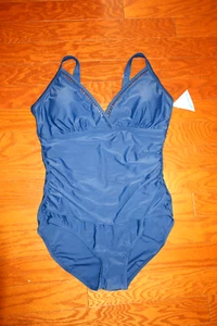 XXL 2XL❤️ TYR ❤️ ONE-PIECE PADS SPORT SWIMMING BIKINI NO-WIRE FREE SWIM SUIT $59 - Picture 1 of 5