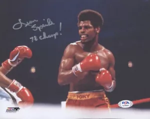 Leon Spinks Boxing Champion Signed 8x10 Photo PSA COA Muhammad Ali D - Picture 1 of 1