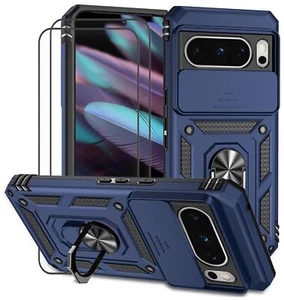Coque pour Google Pixel 8 Pro avec Verre TrempéLentille Coulissante Couvertur... - Photo 1 sur 7