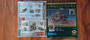 Amati Carrozza Ducale Italian Regal Horse-Drawn Carriage Model Kit open box - Picture 1 of 1