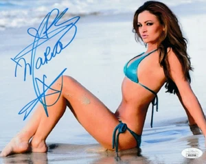 Maria Kanellis Autographed 8x10 AEW WWE Sexy Kingdom JSA Free Shipping I120 - Picture 1 of 1