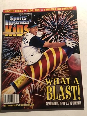 Quiosco Sports Illustrated for Kids Mariners Alex RODRIGUEZ 1997 con tarjetas Foto 1 de 2