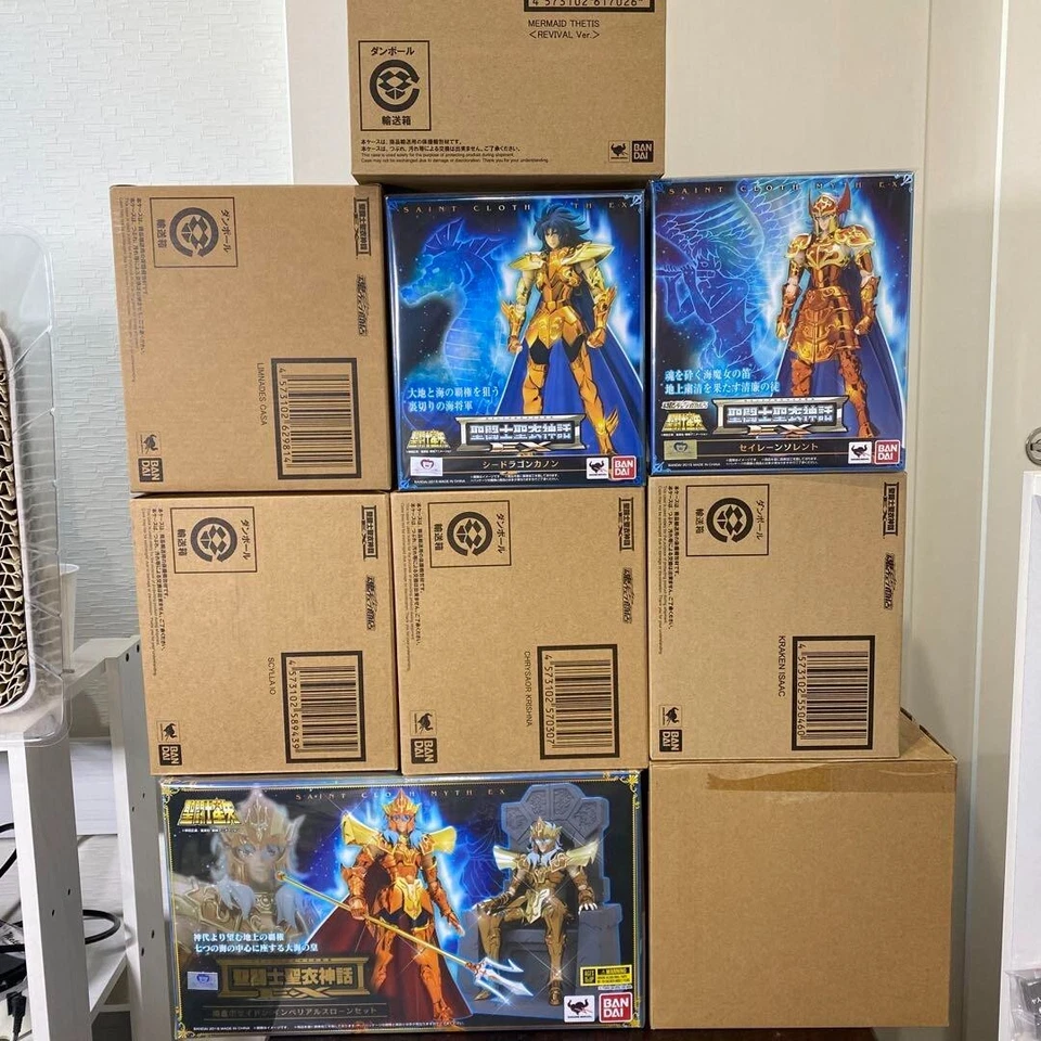 Set action figure BANDAI Saint Cloth Myth EX serie Marina Poseidon saint seiya - Immagine 1 di 3