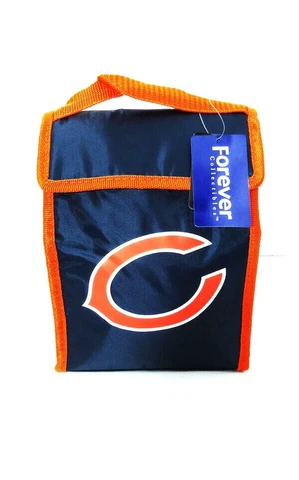 Chicago Bears Insulated Lunch Bag NFL Football Sports New Size 10x5x5 Cover