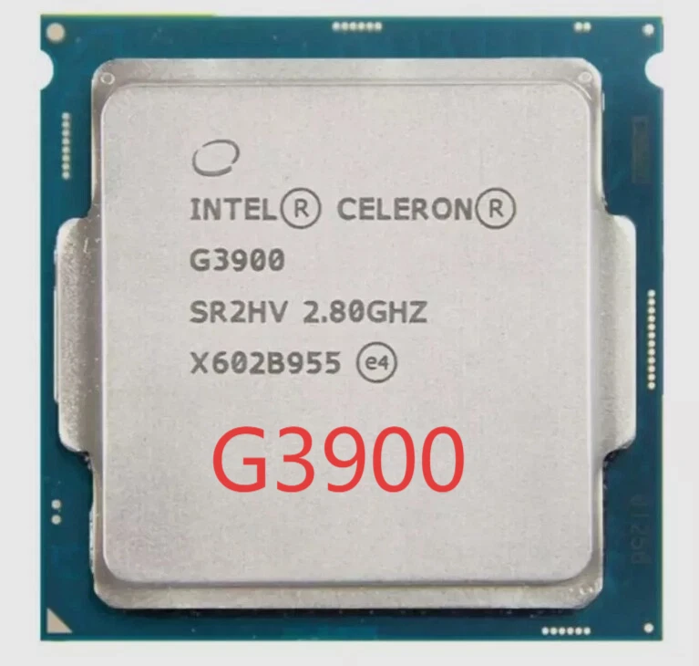 Intel Celeron G3900 2.8 GHz Dual-Core Processor (SR2HV) - Used - Image 1 of 1