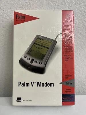 3Com Genuine Palm V Modem 10401U IBM WordPad c3 New Sealed - Image 1 of 3