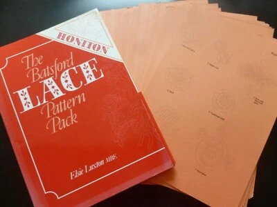 BATSFORD LACE PATTERN PACK – HONITON - Lacemaking Patterns - Image 1 of 4