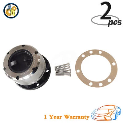 2PCs Locking Hubs For 1987-2004 Nissan Pathfinder Frontier Pickup Xterra AVM 429 - Image 1 of 3