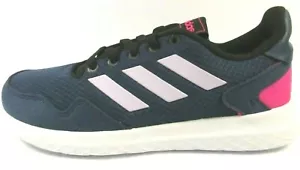 Adidas Archivo K Baskets Running Enfant Fille EUR 36 2/3 UK 4 US 4,5 Bleu / Rose - Foto 1 di 7