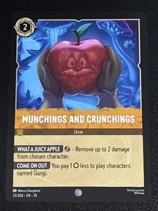Disney Lorcana Whispers in the Well Munchings And Crunchings 33/204 NM - Picture 1 of 2